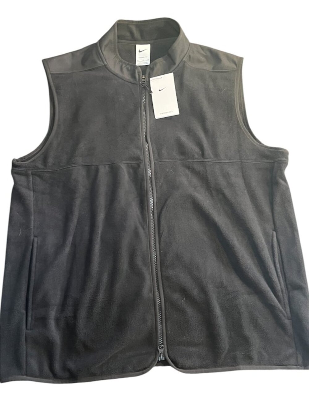 NWT Nike Therma Fit Golf Zip Up Fleece Vest